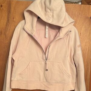 lululemon athletica Women's Light Pink Hoodie